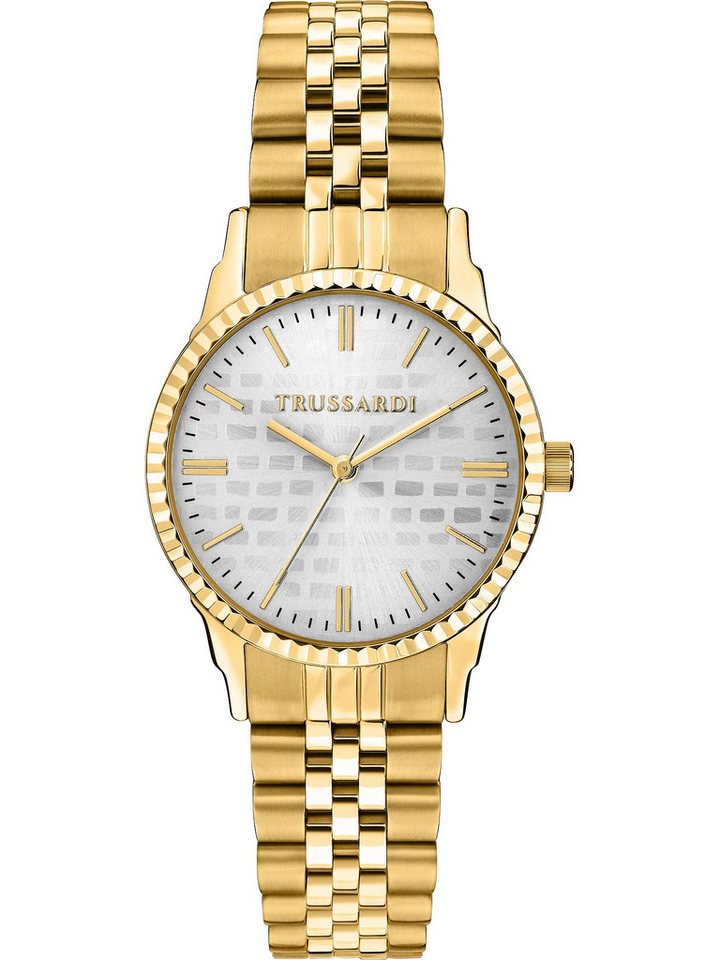 Trussardi Quarzuhr Trussardi Damen-Uhren Analog Quarz von Trussardi