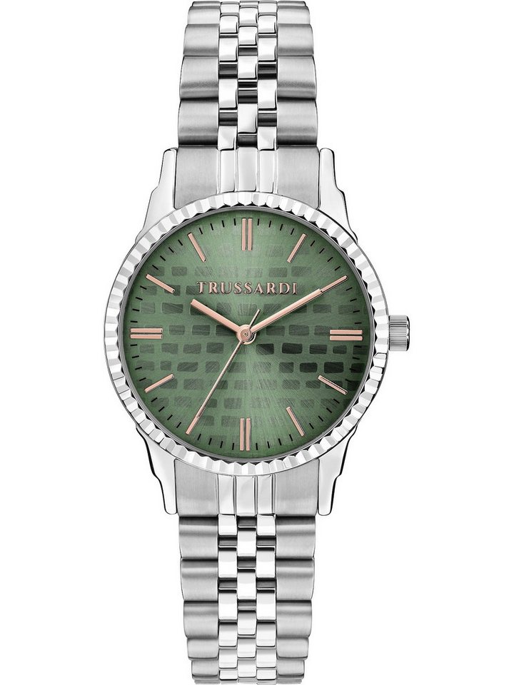 Trussardi Quarzuhr Trussardi Damen-Uhren Analog Quarz von Trussardi