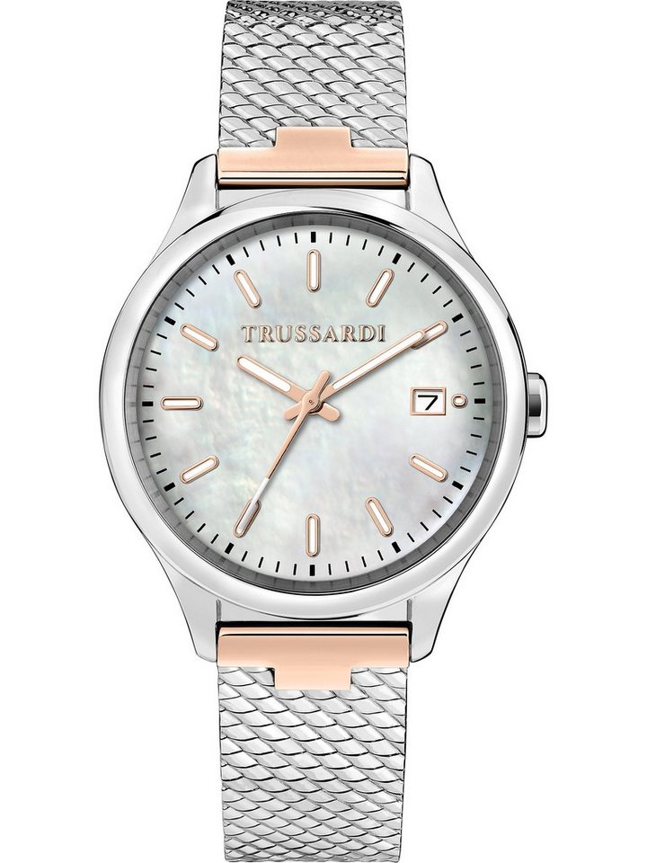 Trussardi Quarzuhr Trussardi Damen-Uhren Analog Quarz von Trussardi