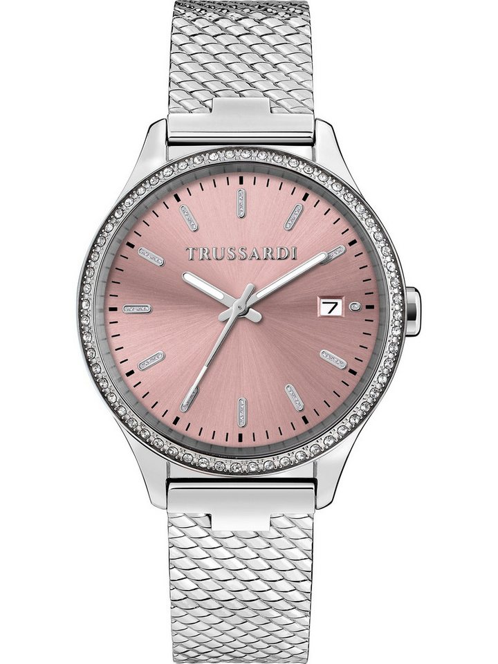 Trussardi Quarzuhr Trussardi Damen-Uhren Analog Quarz von Trussardi