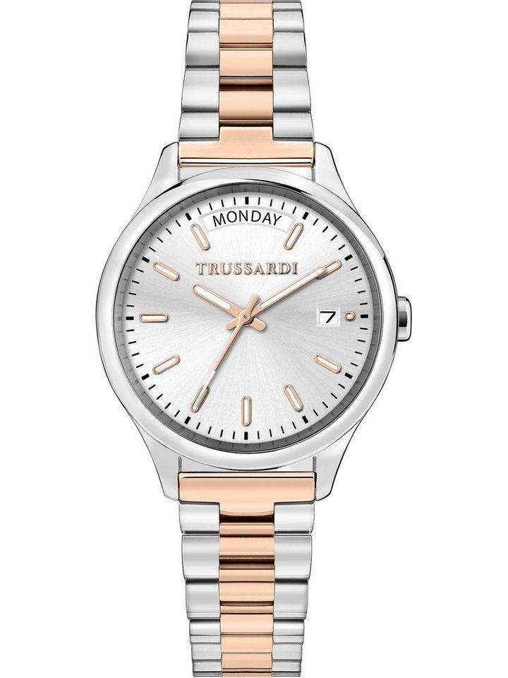 Trussardi Quarzuhr Trussardi Damen-Uhren Analog Quarz von Trussardi