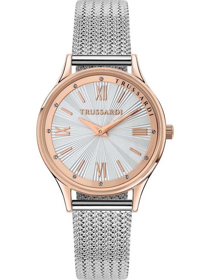 Trussardi Quarzuhr Trussardi Damen-Uhren Analog Quarz von Trussardi