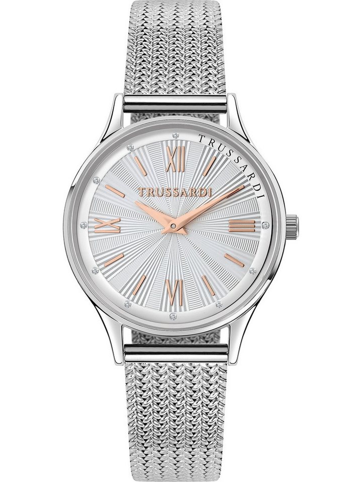 Trussardi Quarzuhr Trussardi Damen-Uhren Analog Quarz von Trussardi