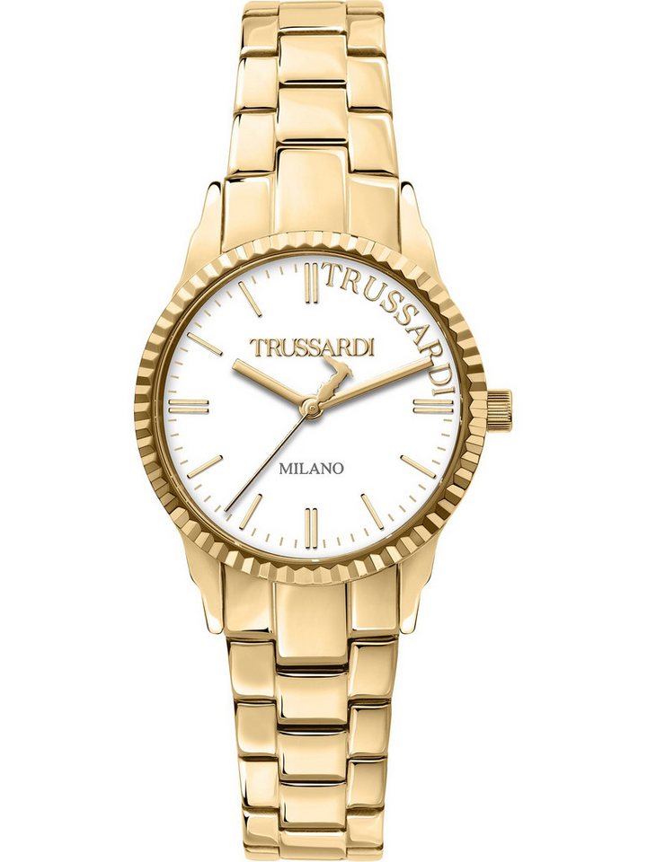 Trussardi Quarzuhr Trussardi Damen-Uhren Analog Quarz von Trussardi