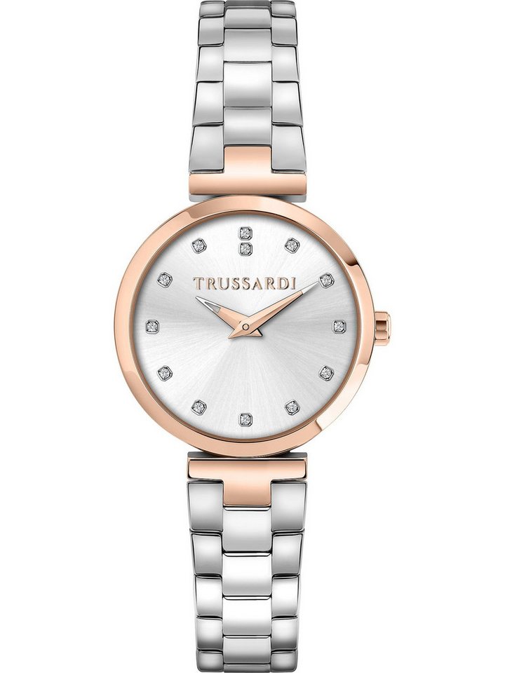 Trussardi Quarzuhr Trussardi Damen-Uhren Analog Quarz von Trussardi
