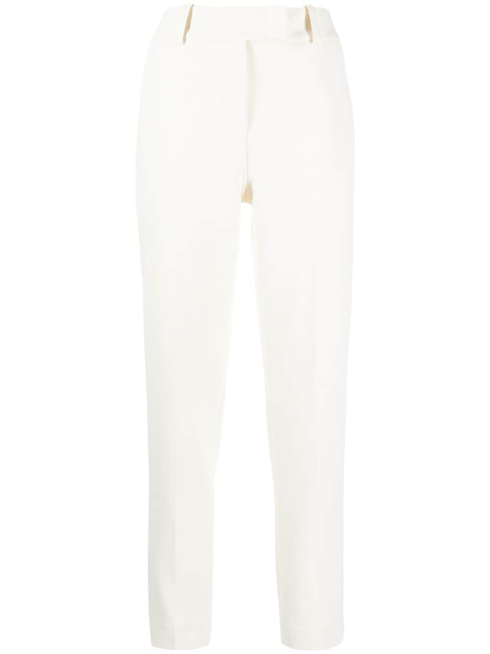 Trussardi Schmale Hose mit hohem Bund - Nude von Trussardi