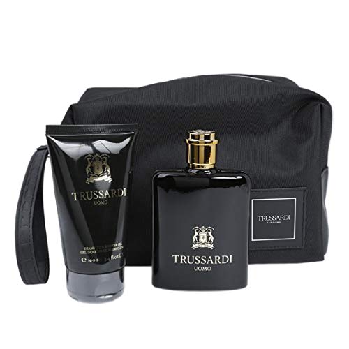 Trussardi Uomo Set (Eau de Toilette,100ml+Shower Gel,100ml+Tasche), 200 ml von Trussardi