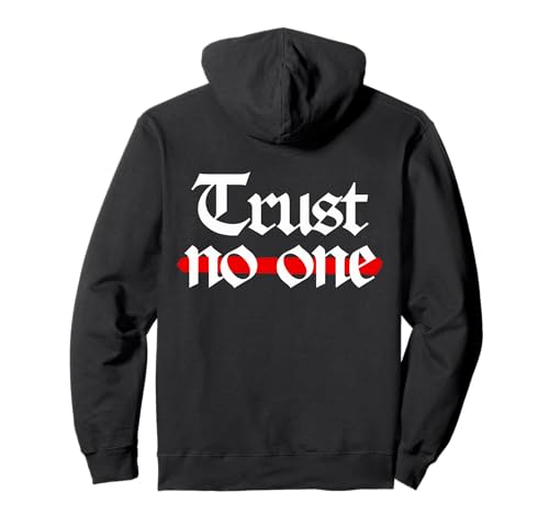 Trust no one Goth Boy Nobody Aesthetic Goth E-girl E-boy Pullover Hoodie von Trust no one