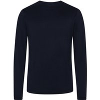 Trusted Handwork Longsleeve aus Pima-Baumwolle mit Rundhalsausschnitt in M von Trusted Handwork