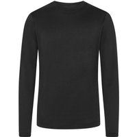 Trusted Handwork Longsleeve aus Pima-Baumwolle mit Rundhalsausschnitt in M von Trusted Handwork