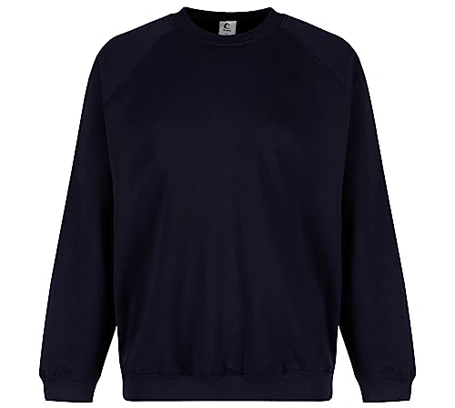 Trutex Unisex 260G Crew Neck Sweatshirt, Blau (Ink Blue), 170 (Herstellergröße: Large) von Trutex