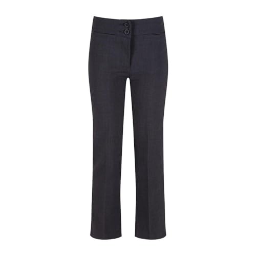 Trutex Mädchen Hose Girls JNR Einfarbig, Grau - Graphite, 5 Jahre (Herstellergröße: 110) von Trutex