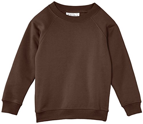 Trutex Unisex 260G Crew Neck Sweatshirt, braun, 14 Jahre von Trutex