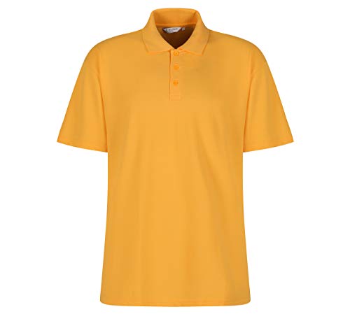 Trutex Unisex Short Sleeve Polo Shirt, Gelb (Sunflower), 12 Jahre (Herstellergröße:X-Small) von Trutex