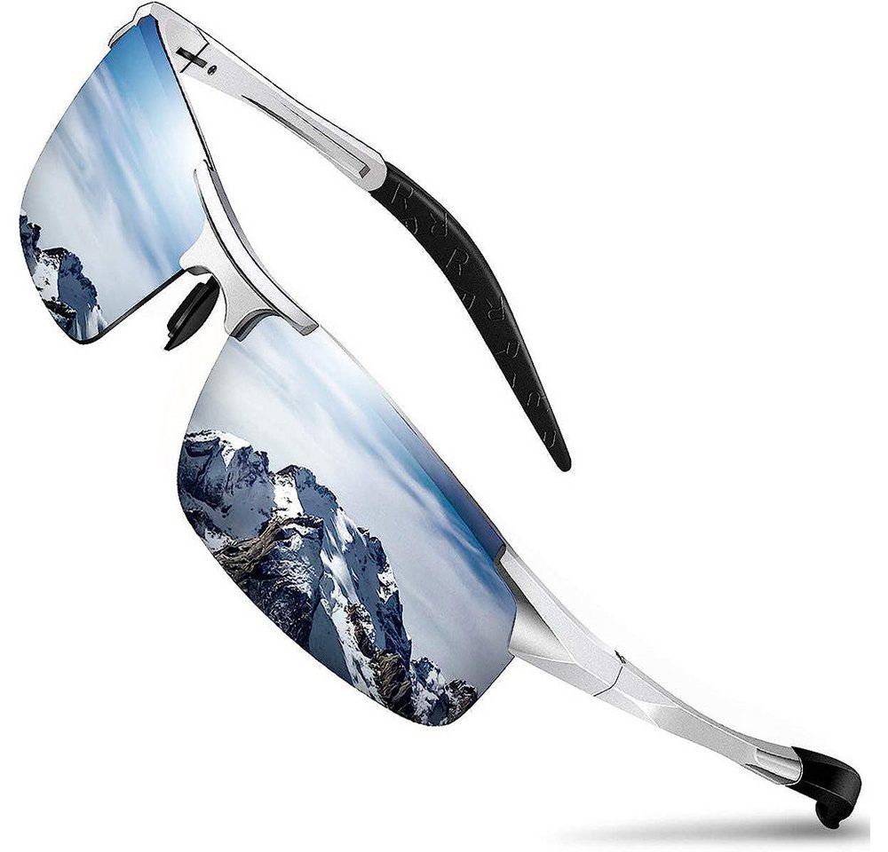 Truyuety Sonnenbrille Sonnenbrille Herren Damen Sportbrille Polarisiert Verspiegelt (1-St) von Truyuety