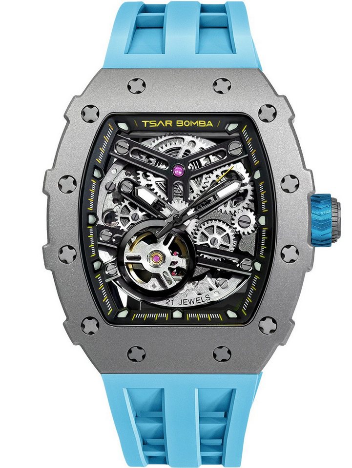 Tsar Bomba Automatikuhr Tsar Bomba TB8208T-03 Herrenuhr Elementar Titan Automatik 44mm 5ATM Tsar Bomba TB8208T-03 Herrenuhr Elementar Titan Automatik 44mm 5ATM von Tsar Bomba