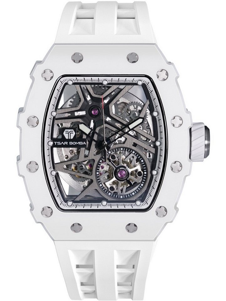 Tsar Bomba Automatikuhr Tsar Bomba TB8209C-02 Herrenuhr Elementar Keramik Automatik 44mm 5ATM Tsar Bomba TB8209C-02 Herrenuhr Elementar Keramik Automatik 44mm 5ATM von Tsar Bomba