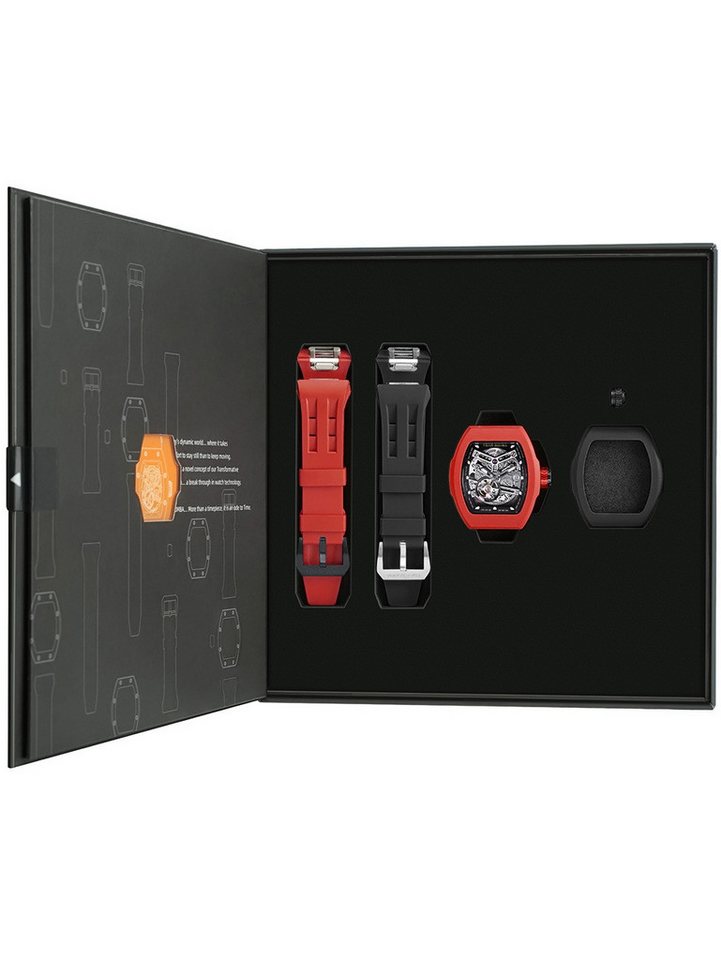 Tsar Bomba Automatikuhr Tsar Bomba TB8218(1+2)FKM Herrenuhr Atomic Interchangeable Watch Set A Tsar Bomba TB8218(1+2)FKM Herrenuhr Atomic Interchangeable Watch Set Automatik 46mm 5ATM von Tsar Bomba