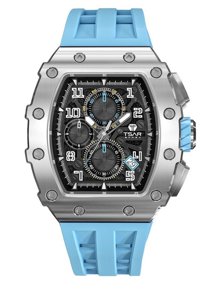 Tsar Bomba Quarzuhr Tsar Bomba TB8204Q-36 Herrenuhr Elementar Chronograph 44mm 5ATM Tsar Bomba TB8204Q-36 Herrenuhr Elementar Chronograph 44mm 5ATM von Tsar Bomba
