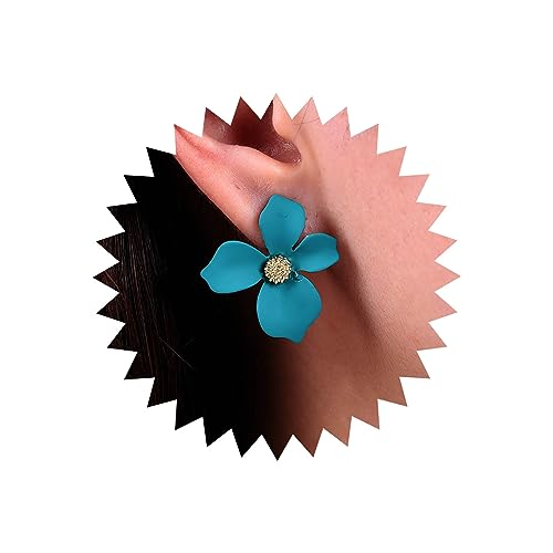 TseenYi Boho Blume Ohrringe Grün Blume Ohrstecker Ohrringe Vintage Blume Blumen Ohrstecker Ohrringe Böhmischen Braut Ohrringe Schmuck Für Frauen Und Mädchen Geschenke von TseenYi