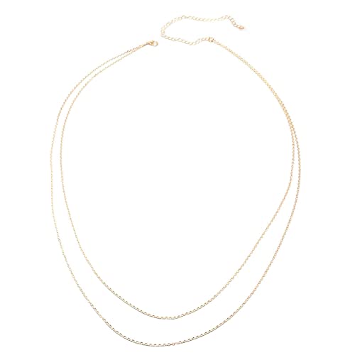 TseenYi Boho Gold Layered Waist Belly Harness Chain Body Chain Waist Belly Harness Chain Bikini Chains Beach Body Jewelry for Women and Girls von TseenYi