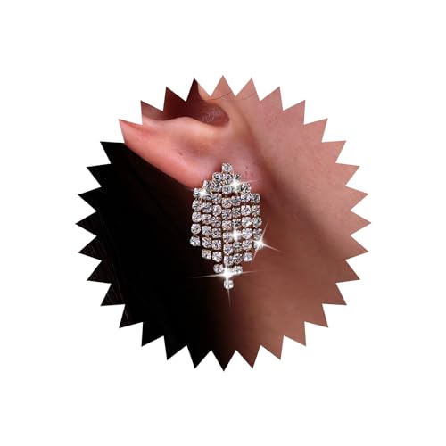 TseenYi Boho Kristall Kronleuchter Quaste Ohrringe Gold Fransen Strass Ohrringe Kristall Quaste Kronleuchter Ohrringe Tennis Strass Kette Fransen Ohrringe Schmuck Für Frauen Und Mädchen TseenYi Boho Kristall Kronleuchter Quaste Ohrringe Gold Fransen Strass Ohrringe Kristall Quaste Kronleuchter Ohrringe Tennis Strass Kette Fransen Ohrringe Schmuck Für Frauen Und Mädchen von TseenYi