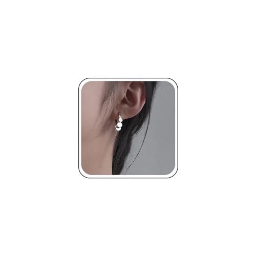 TseenYi Kreis Scheibe Baumeln Reifen Ohrringe Boho Münze Scheibe Tropfen Huggie Ohrringe Silber Runde Scheibe Ohrringe Kleine Münze Baumeln Huggie Reifen Ohrringe Schmuck Für Frauen Und Mädchen von TseenYi