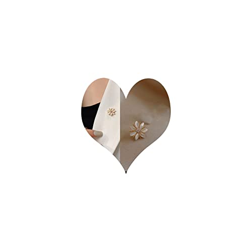 TseenYi Opal Blume Brosche Pins Plumeria Blume Brosche Gold Kristall Pins Brosche Tasten Vintage Opal Cz Brosche Strickjacke Clip Revers Clip Shirt Clip Schmuck Für Frauen Und Mädchen Geschenke von TseenYi