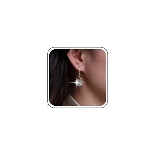 TseenYi Vintage Kristall Strass Ohrringe Baumeln Gold Kristall Tropfen Reifen Ohrringe Hochzeit Strass Ohrringe Runde Cz Braut Ohrringe Luxus Strass Ohrringe Schmuck Für Frauen Und Mädchen von TseenYi