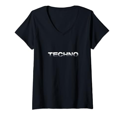 Damen Hoodie Techno Einkauftasche Techno tshirt Techno Kissen Rave T-Shirt mit V-Ausschnitt Damen Hoodie Techno Einkauftasche Techno tshirt Techno Kissen Rave T-Shirt mit V-Ausschnitt von Tshirt Shirt T-Shirt Pullover Hoodie Sweater Style