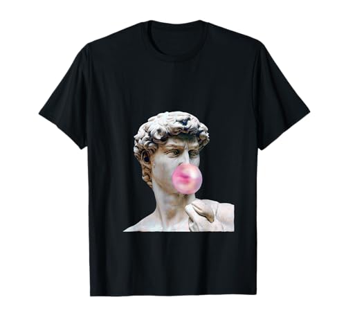 David Michelangelo mit Kaugummi Statue Kunst Mann Frau Kind T-Shirt David Michelangelo mit Kaugummi Statue Kunst Mann Frau Kind T-Shirt von Tshirt Shirt T-Shirt Pullover Hoodie Sweater Style