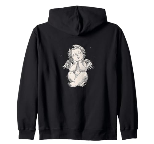 #snirt Kinder Engel verträumter Engel süßer Engel mit Flügel Kapuzenjacke von Tshirt Shirt T-Shirt Pullover Hoodie Sweater Style