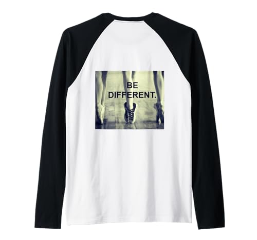 #snirt be Different t-Shirt, sei Anders Damen t-Shirt Herren Raglan von Tshirt Shirt T-Shirt Pullover Hoodie Sweater Style