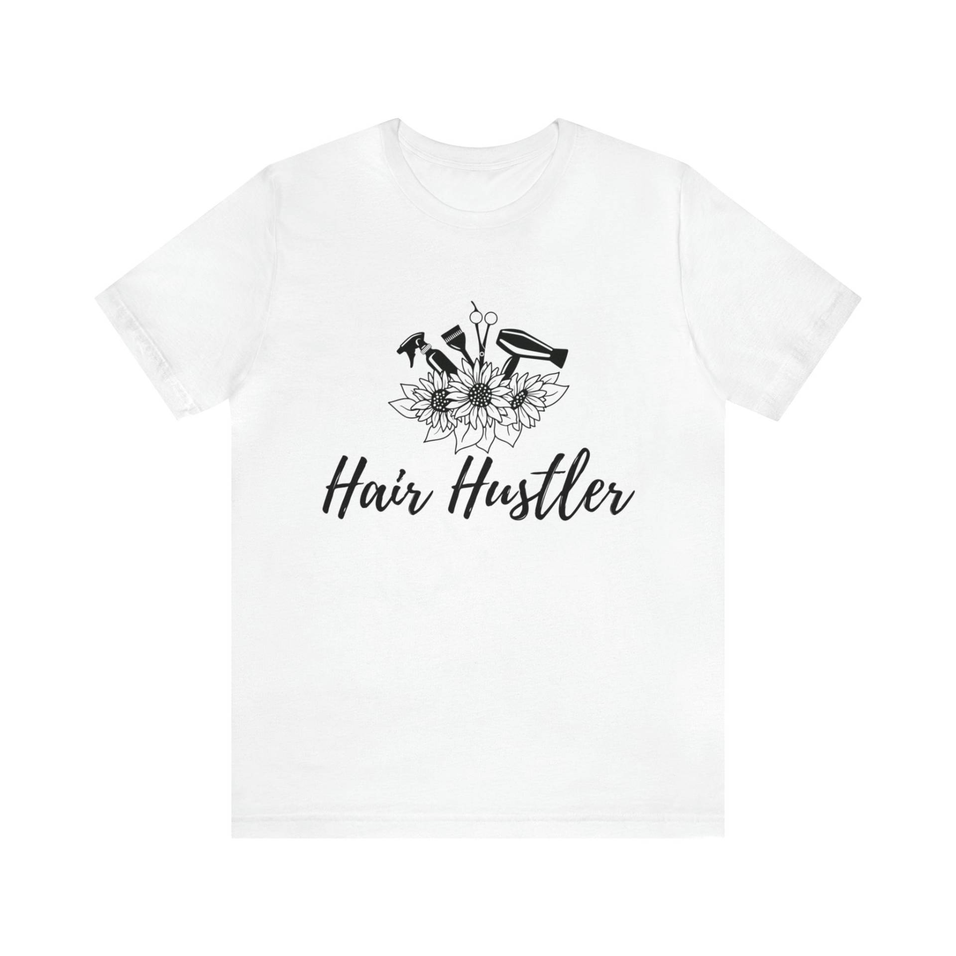 Organic Hair Hustler Tshirt | Stylist Hairdresser Gift Hairstylist Gift For Her Barber von TshirtTempleCo