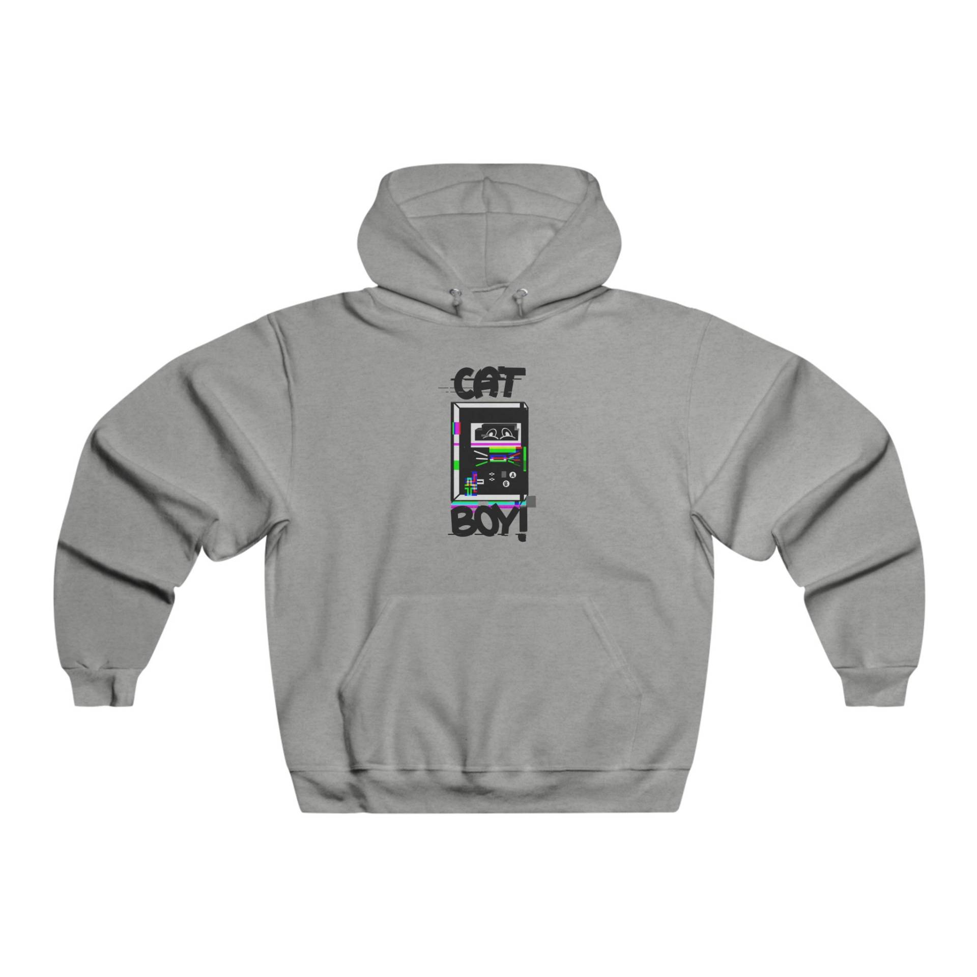 Sweatshirt "'cat Boy'' Streetwear, Skate, Art, Gift, Gaming, Pc, Gameboy Design, Nublend® Hooded von TshirtTempleCo