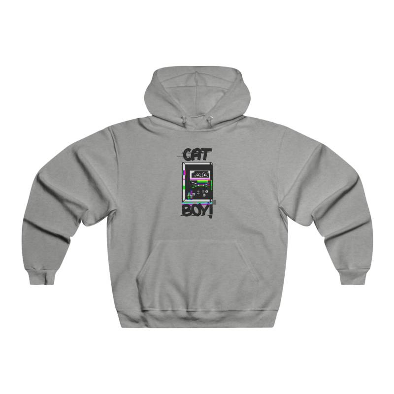 Sweatshirt "'cat Boy'' Streetwear, Skate, Art, Gift, Gaming, Pc, Gameboy Design, Nublend® Hooded von TshirtTempleCo