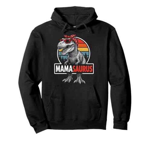 Mamasaurus Dinosaurier Mama Geschenk Muttertag Humor Retro Pullover Hoodie Mamasaurus Dinosaurier Mama Geschenk Muttertag Humor Retro Pullover Hoodie von Tshirtoftheyear Máma Día de La Madre