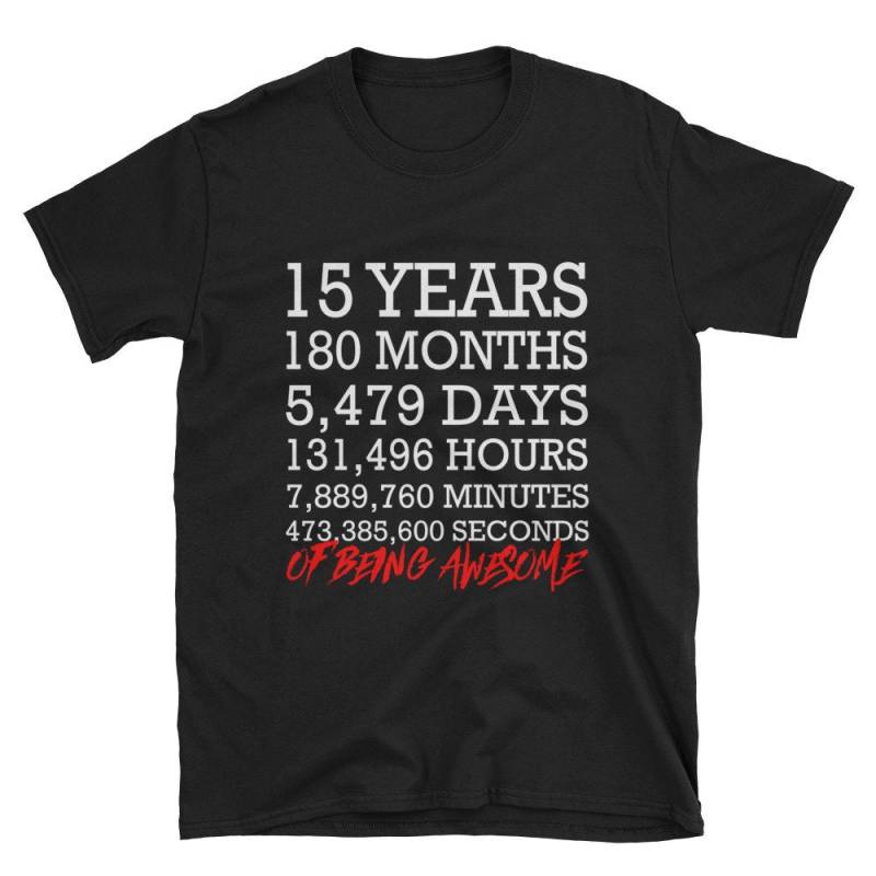15. Geburtstag Shirt, 15 Jahre Alt Shirt Junge Mädchenshirt 15. Geburtstag Shirt, 15 Jahre Alt Shirt Junge Mädchenshirt von TshopteesCo