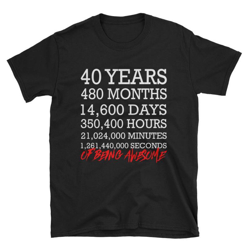 40. Geburtstag Shirt, 40 Jahre Alt Shirt Junge Mädchenshirt 40. Geburtstag Shirt, 40 Jahre Alt Shirt Junge Mädchenshirt von TshopteesCo