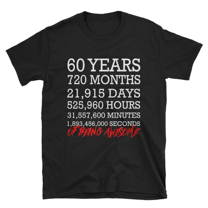 60. Geburtstag Shirt, 60 Jahre Alt Shirt Junge Mädchenshirt 60. Geburtstag Shirt, 60 Jahre Alt Shirt Junge Mädchenshirt von TshopteesCo