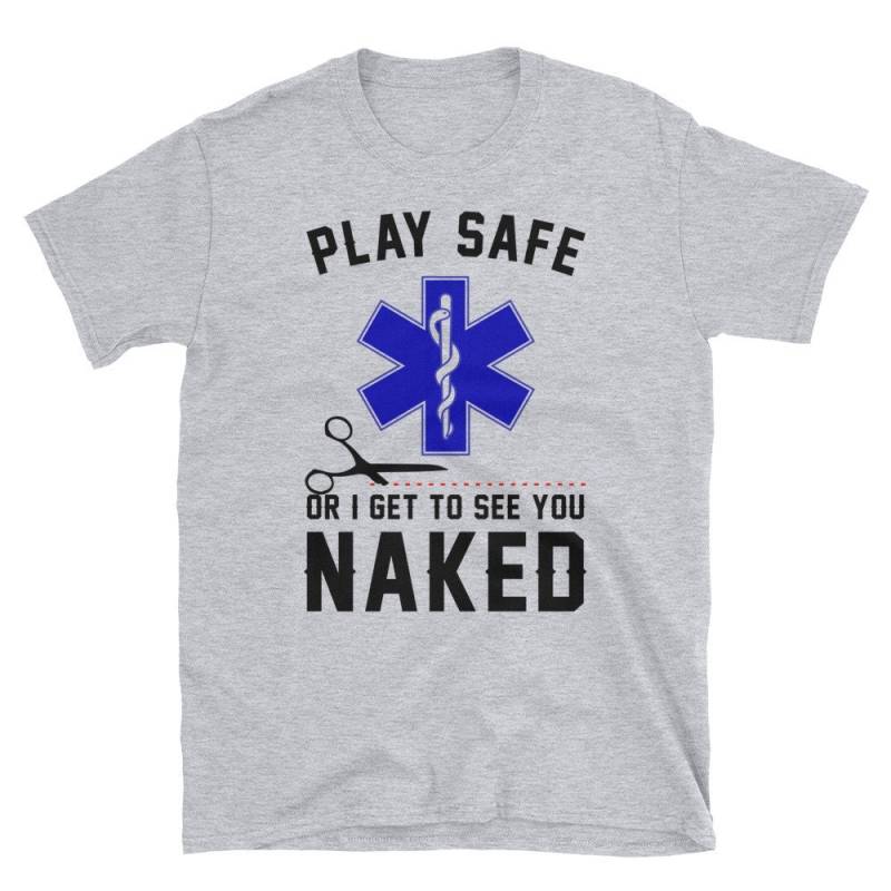 Sanitäter T-Shirt Play Safe Geschenk Sanitäter T-Shirt Play Safe Geschenk von TshopteesCo