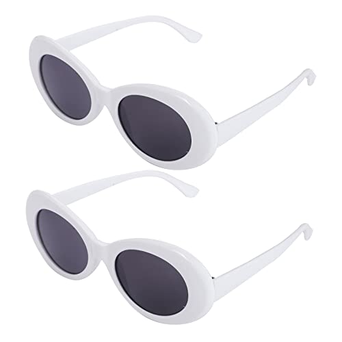TsoLay 2X Vintage Oval Sonnenbrille Frauen Retro Sonnenbrille Mode Weiblich Maennlich BrillenUV400 Sun Glas S17022 von TsoLay