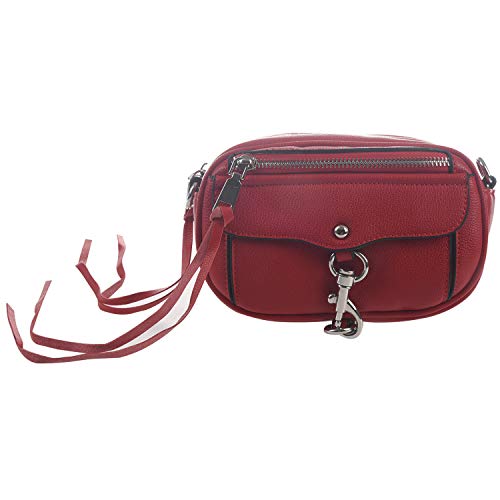 TsoLay Taille für Frauen Mode Design Leder Dame Gürtel Quaste Gürtel Tasche Weibliche Brust Tasche Umhänge Tasche (Rot) von TsoLay