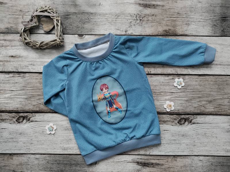 Langarm Shirt Yoru Nora Ritter Drache in Der Größe 86/92 Ep von TsuMeieu