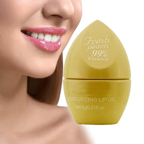 Aufpolsterndes Lippenöl | Beauty Egg Shape feuchtigkeitsspendendes Lippenöl für Frauen,Lippenpflegeprodukte für Zuhause, Reisen, Treffen, Verabredungen, Arbeiten, Einkaufen Tsuchiya von Tsuchiya