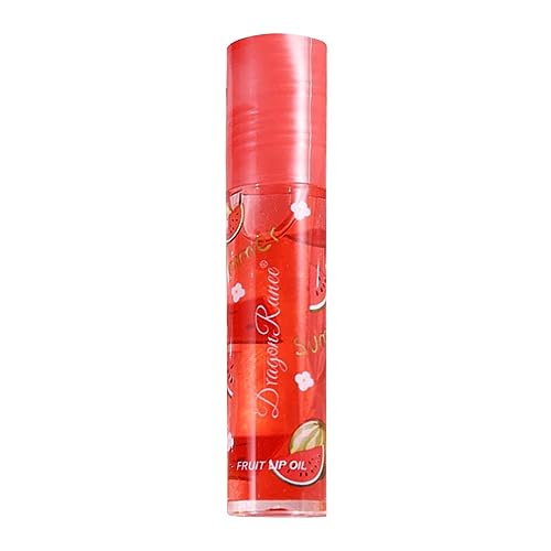 Lipgloss-Roller - Roll-On Lipgloss für Mädchen - Tragbare Lippenfeuchtigkeitscreme mit transparenten Fruchtaromen, glänzendes Lippen-Make-up für Kinder und Jugendliche, kinderfreundlich, Tsuchiya von Tsuchiya