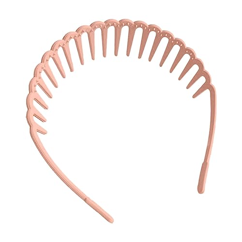 Make-up-Handband - Mädchen Yoga Sport Haarband | Rutschfeste Stirnbänder für Mädchen, bequemer Haarreifen, flexibles Wellen-Haarband-Zubehör Tsuchiya von Tsuchiya