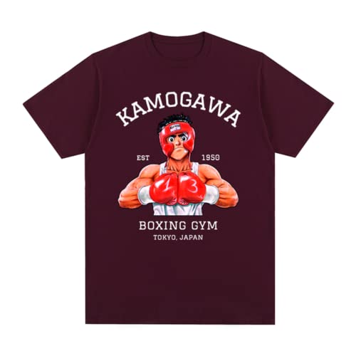 Hajime No Ippo Vintage T-Shirt Baumwolle Männer T Shirt Frauen T-Shirt Tops von Tubaxing