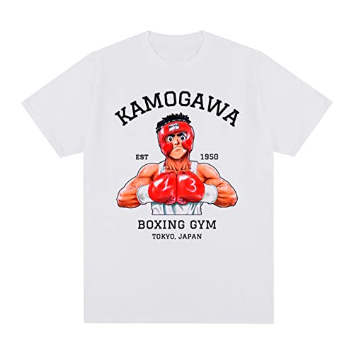 Hajime No Ippo Vintage T-Shirt Baumwolle Männer T Shirt Frauen T-Shirt Tops von Tubaxing