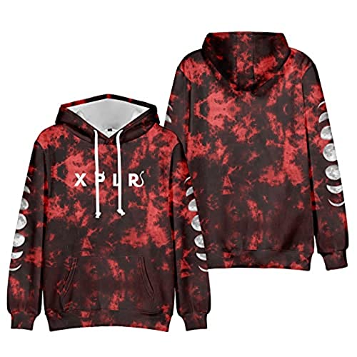 Tubaxing 2022 Sam and Colby Hoodie XPLR Sweatshirt Tie Dye Trainingsanzug Streetwear Kleidung von Tubaxing